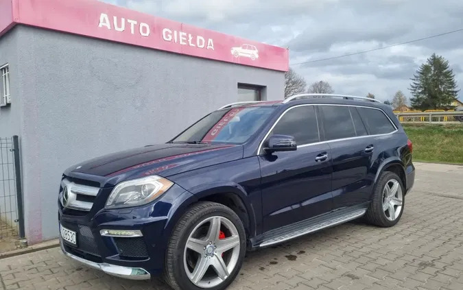 mercedes benz Mercedes-Benz GL cena 115900 przebieg: 182659, rok produkcji 2013 z Mosina